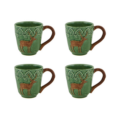 Woods Earthenware Coffee Mug