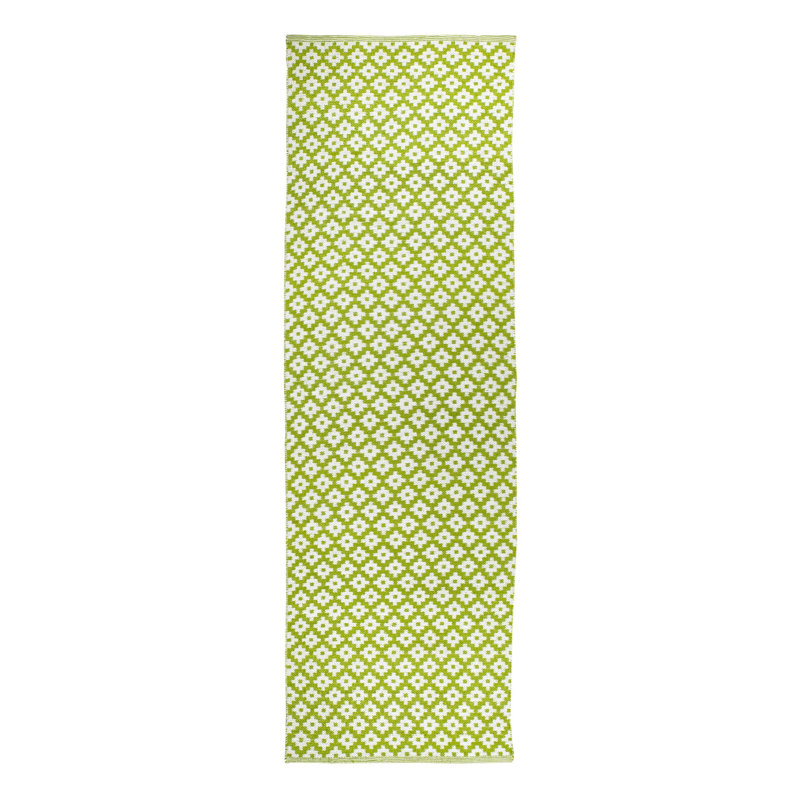 Samode Sprout Handwoven Indoor/Outdoor Rug, Runner 2'6" x 8'