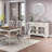 Transitional Style 7pc Dining Set-650593760
