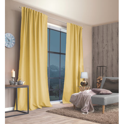 Simer Room Darkening Curtain Single Panel