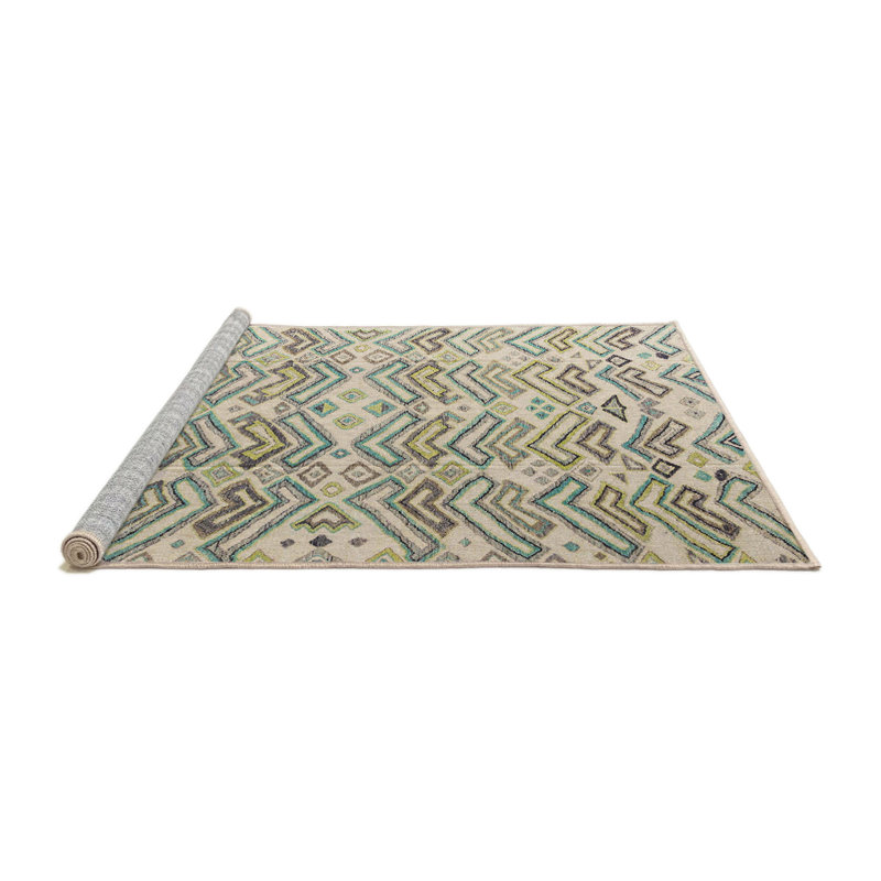 Amillion Geometric Indoor Rug, Round 5'