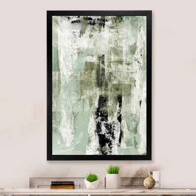 Beige rencontre l'art abstrait brun - art mural moderne et contemporain sur toile