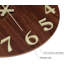 Horloge murale 12 po Glow In The Dark