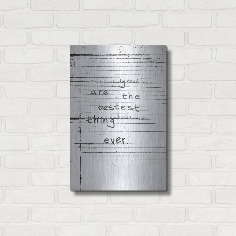 Art mural en métal luxueux «Passing Notes» par Kent Youngstrom, 16 po x 24 po