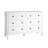 Dateland 47"W 6 Drawer Dresser,White Bedroom Dresser-414745722