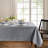 Brosh Solid Texture Water and Stain Resistant Polyester Rectangle Tablecloth-924363430-924363425