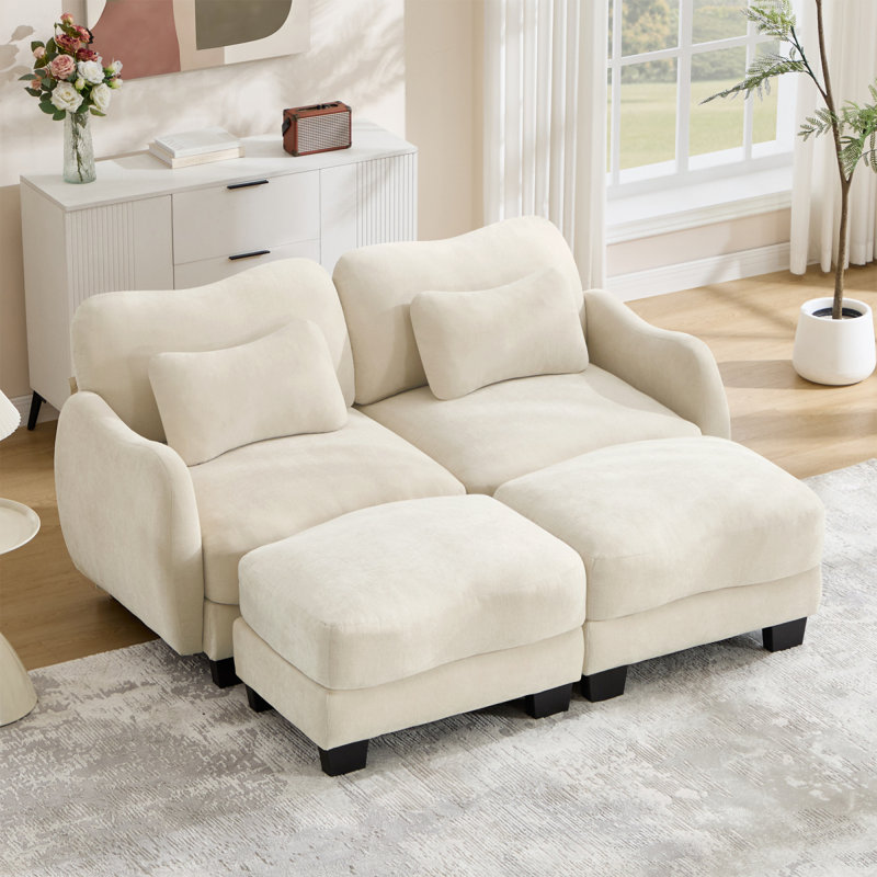 Canapé Chenille, Chenille beige