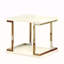 Table de bout blanche 1 pièce