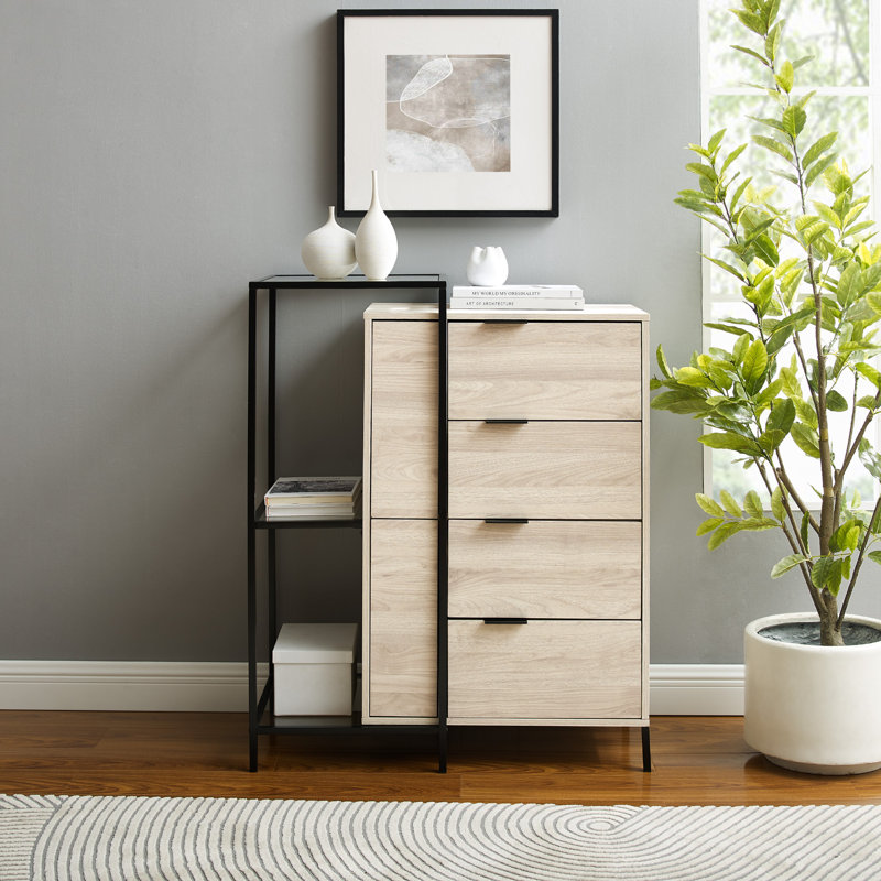 4 - Drawer Chest of Drawers, Birch
