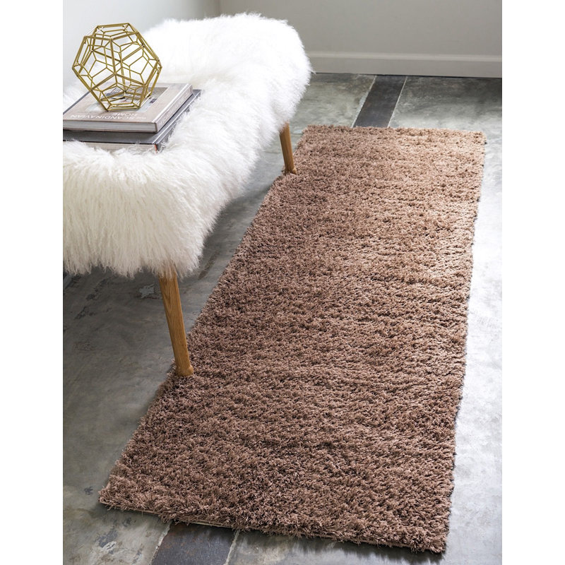 Tapis brun Paramount, Tapis de couloir 2 pi 7 po x 10 pi