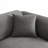 122'' Velvet Sofa With Ottoman-1269416698