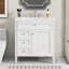 Meuble-lavabo simple 30 po avec lavabo supérieur-888283180