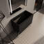 Meuble-lavabo sur pied 36 po, chêne foncé - armoire spacieuse-1731118474