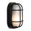 22cm H Frosted Glass Outdoor Bulkhead Light-195439338