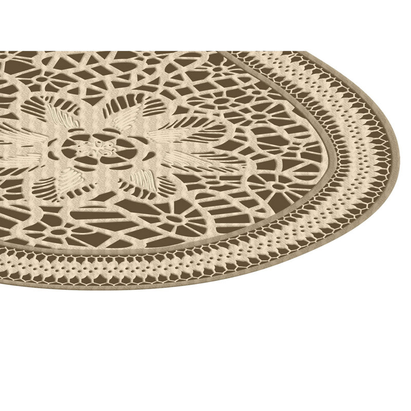Luxurious Bathmat Set (2 Pieces), Cream Color, 19.7 x 23.6 inches & 23.6 x 39.4 inches | 100% Polyester, 1300 g/m², 0.4 in Pile Height | Non-Slip Underside, Antibacterial, Machine Washable, Perfect for Bathroom Comfort