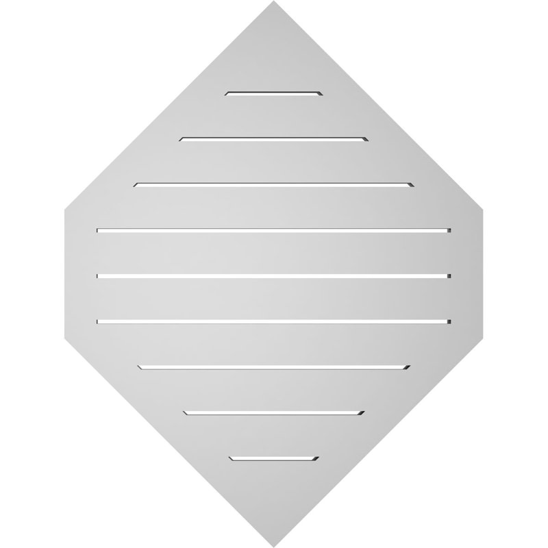 Pente verticale verticale en uréthane Signature, H 34 po x l 26 po x P 1,5 po