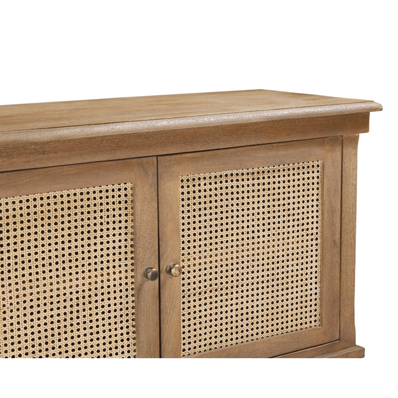 Dace 4-Door Cane Sideboard