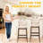  26" Counter Height Bar Stools, Set Of 2-1952061902