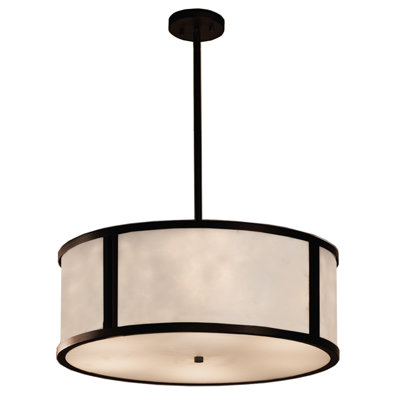 Barbel 6 - Light LED Drum Pendant