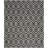 Bullock Hand Woven Flat Weave Wool/Cotton Geometric Rug in Black/Ivory-2147035367