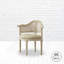 Chaise avec accoudoirs en lin 24 po Bramford-122083356