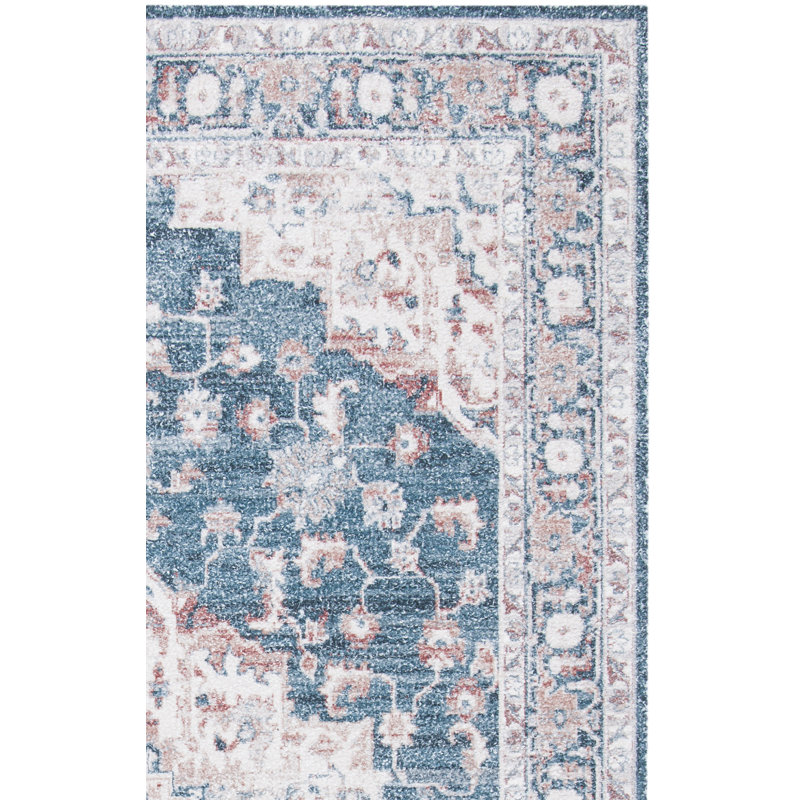 Tapis oriental performance touffeté à la main Buckleyjr, Carré 6 pi