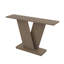 Longue console, canapé moderne en bois derrière le canapé-1459753685