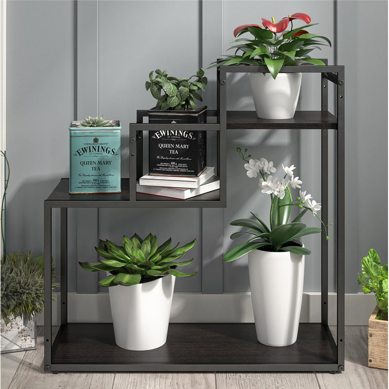 Katelijne Plant Stand, Espresso/Black