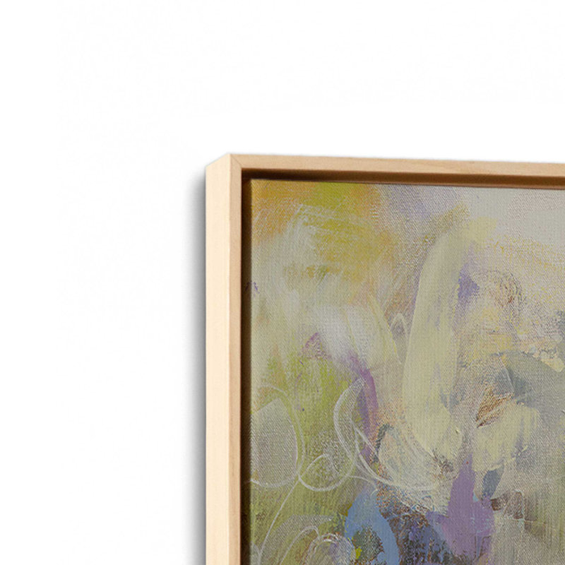 Spring Loaded by Janet Bothne Art Print, Tanné, «Floater», reproduction encadrée sans passe-par, H 16 po x l 12 po