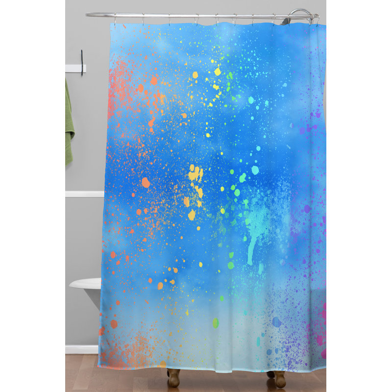Abstract Shower Curtain