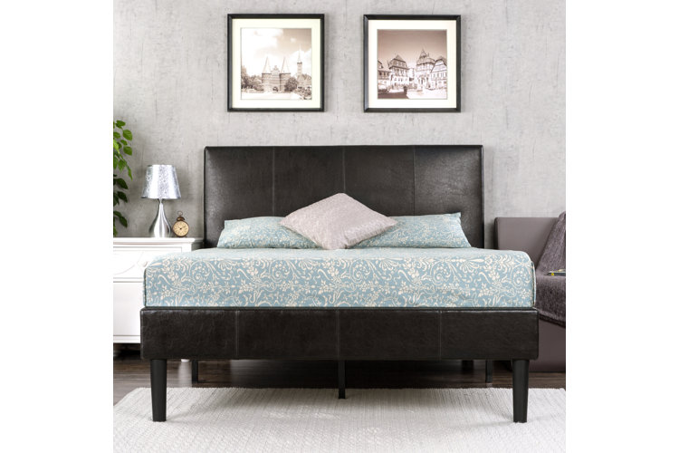 Clyde Upholstered Low Profile Platform Bed
