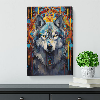 Husky Symbolism - Wrapped Canvas