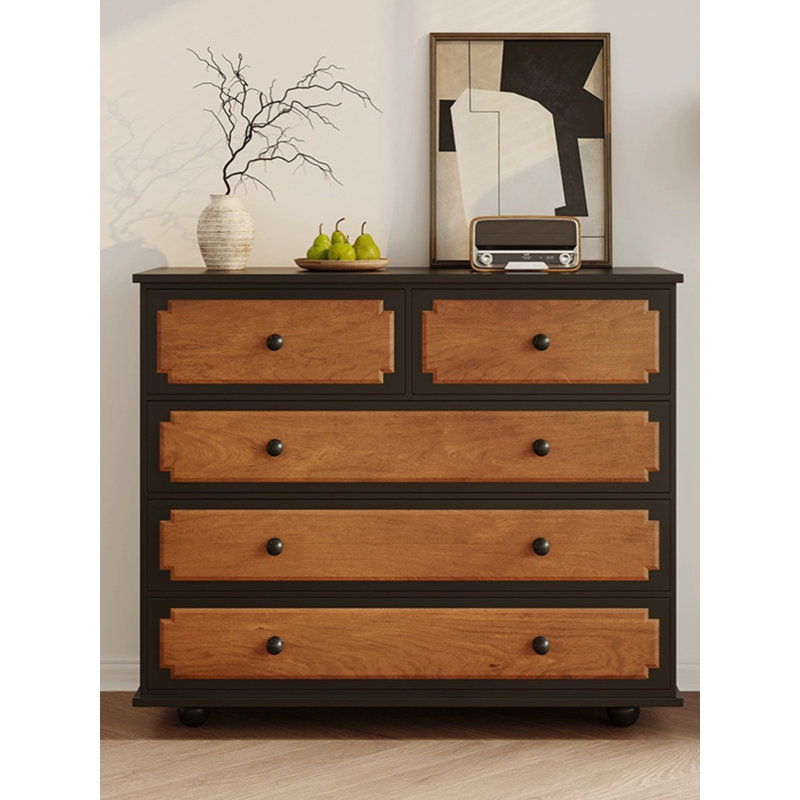Commode d'appoint rétro grande capacité simple