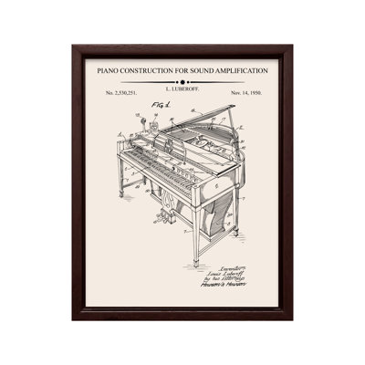 Piano, plan n ° 1