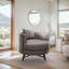 Chaise pivotante moderne avec rotation à 360 degrés