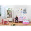 Unicorn 75cm Wide Round Solid Colour Pouffe Ottoman