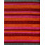 Tapis indien rayé Gabbeh 8 x 10