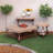 Adrian Rectangular Outdoor Buffet & Console Table , 38 " W 20 " D