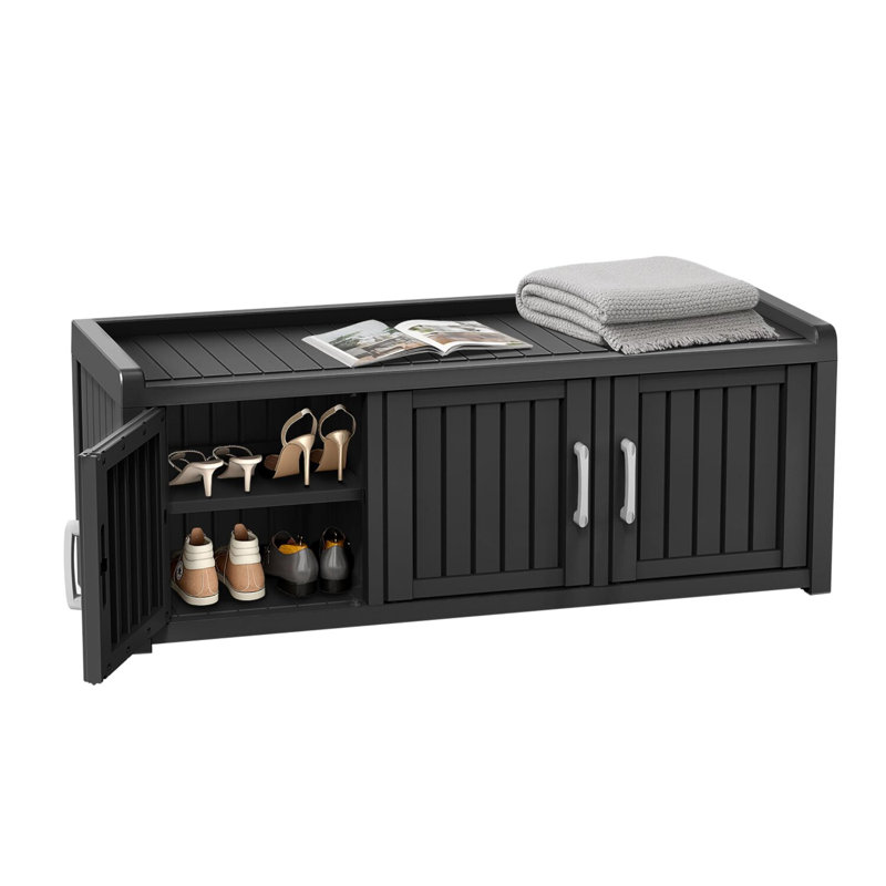 Banc à chaussures, banc de rangement
