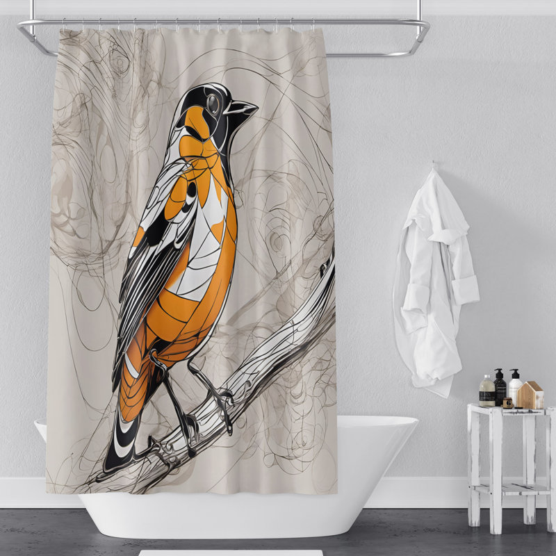 Rideau de douche Holliston, L 70 po x L 72 po