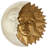 Celestial Harmony Sun and Moon Wall Sculpture
