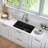 KRAUS Undermount Onyx Granite Kitchen Sink-120128983-120128984