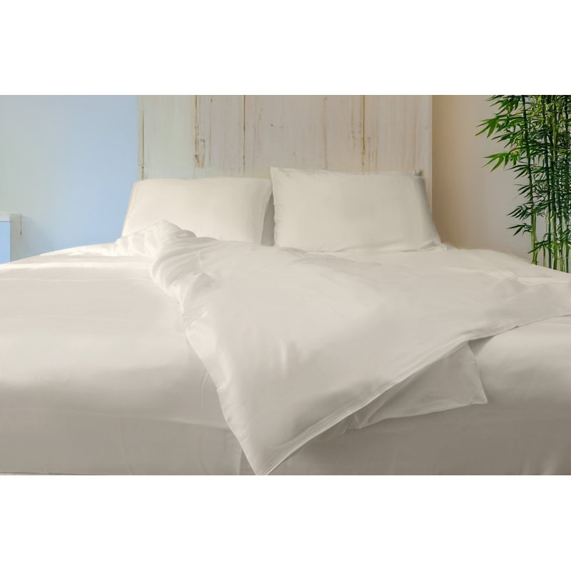 Cool Rayon From Bamboo Stay On Fitted Sheet (King, White)