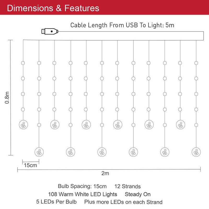 The Seasonal Aisle LED Indoor / Outdoor Net Lights | Wayfair.co.uk