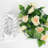 White Spring Summer Table Runner Cheesecloth