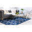Glam Blue/White Rug-842920198