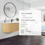 Meuble-lavabo simple 48 po Haven