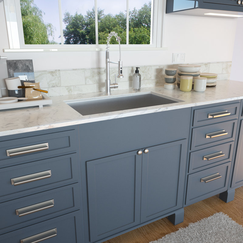 32'' L Single Bowl Stainless Steel Kitchen Sink