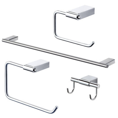 Maddox 4 - Piece Bathroom Hardware Set