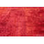 Tapis à poils longs rétro marocain rouge